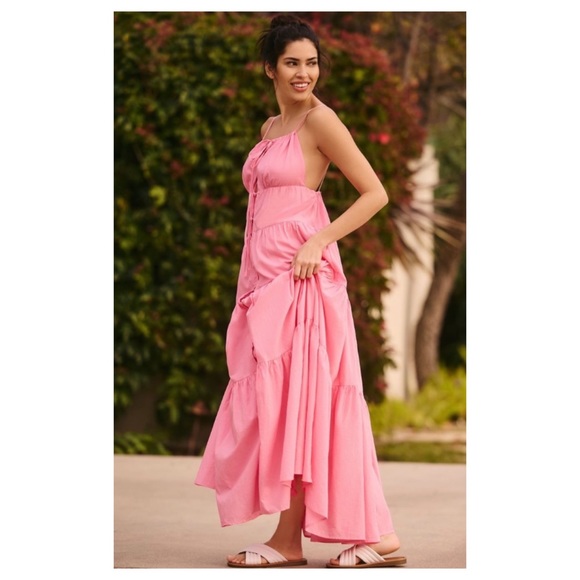 NWOT Anthropologie Charlie Holiday Pricilla Dress in PinkSize 4 -  threedaughtersproperties.com